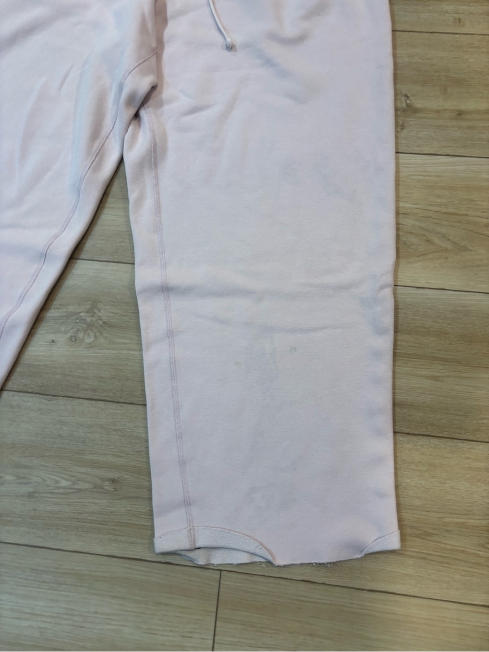 SKIMS Women's Pink Baggy Wide Leg Sweatpants Size XL - Picture 2 of 9